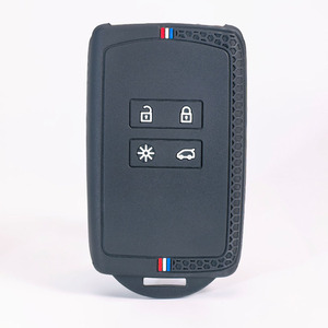 Housse de protection en silicone pour clé de voiture, porte-clés <span class=keywords><strong>Renault</strong></span> Clio Megane Kadjar Captur Koleos Arkana <span class=keywords><strong>Zoe</strong></span> pour Dacia Duster, clé à 4 boutons - Product Image 6