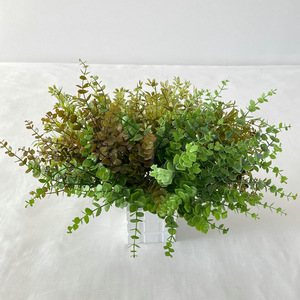 Fleurs artificielles Meiyu Craft, bouquet d'eucalyptus et de feuilles d'érable, 30cm-100cm, décoration de mariage et de maison, verdure - Product Image 3