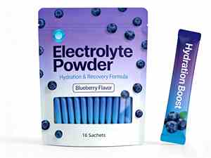 Mezcla de Bebida Electrolítica Orgánica OEM, Suplemento Deportivo, Sets de Entrenamiento para Mujeres, Polvo Electrolítico - Product Image 5