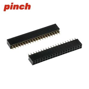 Conector Electrónico Hembra Tipo Pinch Header, Paso de 2.54mm, Fila Simple o Doble, de 2 a 40 Pines - Product Image 4
