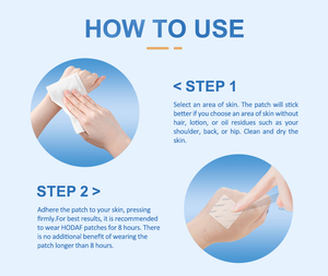 Patch pemulihan pesta Formula alami tahan lama OEM/ODM kemasan Hangover Plus Patch - Product Image 6