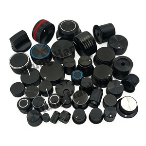 Çap 25mm katı alüminyum radyo ses alüminyum çok kanallı ses Brocessor potansiyometre kodlayıcı kontrol <span class=keywords><strong>d</strong></span>üğmesi - Product Image 4