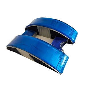 Coussin de positionnement en gel polymère bleu pour le soulagement de la pression thoracique, pour chirurgie de la colonne vertébrale en position couchée, utilisation hospitalière, accessoires médicaux - Product Image 1