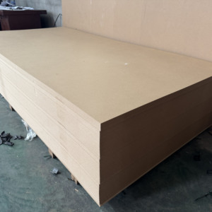 Pannello <span class=keywords><strong>MDF</strong></span> E1 Senza Formaldeide 4X8 ft, Pannello <span class=keywords><strong>MDF</strong></span> Bianco PET <span class=keywords><strong>per</strong></span> Armadi/Cucine - Product Image 1