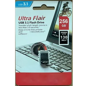 USB Ultra Fit Plastic Nuevo 16GB USB 3,0 Flash Drive de, de plástico - Product Image 3