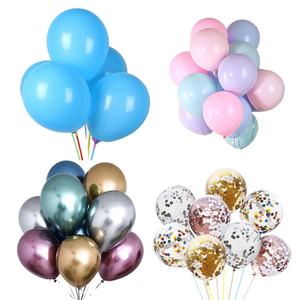 Good Quality Various Different Kinds and Size of Metal Metllic Color Helium Latex Party <b>Decoration</b> <b>Balloon</b> Ballon with Variety - Product Image 1