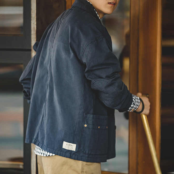 MADEN Men's Retro Deck Hooded Jacket main image 1