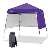 Tente d'événement extérieure pliable à cadre en acier monocouche en tissu Oxford imperméable avec logo personnalisé