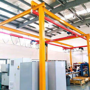 เครนเหนือศีรษะแบบยืดหยุ่นสำหรับงานเบา 0.5 ตัน 1 ตัน KBK พร้อมรอกโซ่ 3 ตัน - Product Image 5