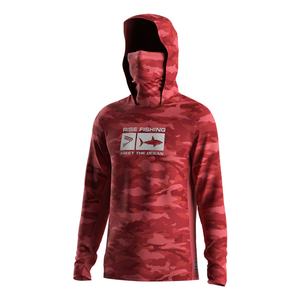 Camiseta de Manga Larga con Logotipo Personalizado, Ecológica, Transpirable, de Secado Rápido, Diseño Personalizado, Camuflaje, Sudadera con Capucha para Pesca - Product Image 1