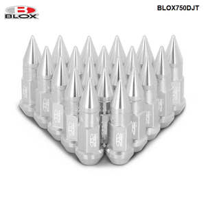 Blox Racing M12X1.5 <span class=keywords><strong>Aluminium</strong></span> 50MM Écrous de roue de réglage allongés pour jantes avec pointes en forme de lance M12X1.25 BLOX750DJT - Product Image 6