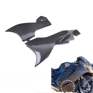 Carénage inférieur en fibre de carbone sèche 3K, finition sergé brillant, léger, pour moto GSX1300R Hayabusa - Product Image 1