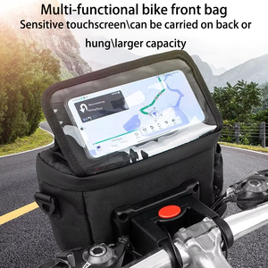 Nouveau sac de guidon pliable multifonctionnel en nylon pour scooter et vélo, étanche, pour le sport et le cyclisme - Product Image 2