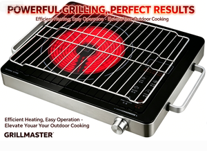 Table de cuisson électrique infrarouge avec grille, cuisinière portable multifonctionnelle pour la cuisson au barbecue <span class=keywords><strong>en</strong></span> intérieur et <span class=keywords><strong>en</strong></span> extérieur - Product Image 5