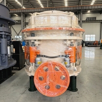 Machine de concassage de roche hydraulique multicylindre HP haute performance concasseur à cône de ligne de concassage de granit de minerai de fer de galets de rivière