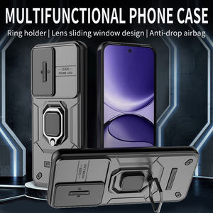 Funda de Teléfono de Lujo a Prueba de Golpes Personalizada de Diseñador al por Mayor para Redmi Turbo 4 <span class=keywords><strong>Pro</strong></span> con Anillo de Metal Multifuncional de 360 Grados <span class=keywords><strong>y</strong></span> Cubierta de Lente - Product Image 2