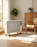 Chauffage électrique de qualité hospitalière 1500W, certification de sécurité standard médical, surface stérile, facile à nettoyer, utilisation flexible pour les écoles