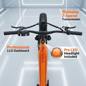 Vélo électrique 750W, vélo de ville hybride, vélo de montagne tout-terrain, vélo électrique à pneus larges pour adultes, vélo hybride électrique - Product Image 3