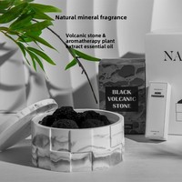 Diffuseur d'huiles essentielles en pierre volcanique pour aromathérapie, décoration d'intérieur, rafraîchisseur d'air pour chambre à coucher, parfum longue durée