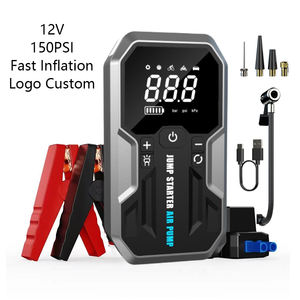 Avviatore di Emergenza Portatile per Auto 20000mAh agli Ioni di <span class=keywords><strong>Litio</strong></span> <span class=keywords><strong>12V</strong></span> 4000A, <span class=keywords><strong>Booster</strong></span> per Moto/Camion con Luce LED e Pompa d'Aria 150PSI - Product Image 1