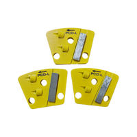Outil abrasif ASL PCD+Diamond Segment pour le ponçage de béton et terrazzo, préparation des surfaces et décapage des revêtements époxy