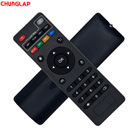 La télécommande pour décodeur est compatible avec les séries Mxqpro T95, X96, Mx9, M8, M9c et H9.