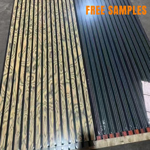 Panneaux acoustiques en bois <span class=keywords><strong>à</strong></span> lattes élégants et insonorisés en gros pour murs et plafonds - Product Image 3