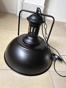 Illuminazione <span class=keywords><strong>a</strong></span> <span class=keywords><strong>sospensione</strong></span> <span class=keywords><strong>Vintage</strong></span> industriale in metallo nero lampada da soffitto per cucina sala da pranzo ristorante - Product Image 5