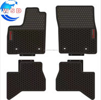 Tapis de sol de voiture en PVC à 5 couches, boucles en boucle, noirs, pour Toyota Prado 2025 LHD, tapis 3D, accessoires intérieurs de voiture