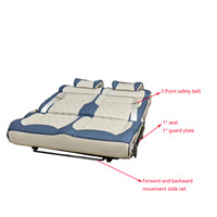 Fabricant de sièges de voiture pliants RV modifiés Siège de lit de camionnette