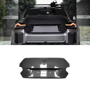 Tapa de Maletero Trasera de Fibra de Carbono de Alta Calidad para BMW Serie 2 G42 G87 M2, Estilo CS, Accesorios de Modificación, Kit de Carrocería - Product Image 1