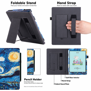 เคสสั่งทำจากโรงงานสำหรับ Ony <span class=keywords><strong>Boox</strong></span> Tab Mini C 7.8" Tab 8 Nova Air <span class=keywords><strong>2</strong></span> Air S Nova Air C Color Ereader พร้อมสายคล้องมือ OEM ODM - Product Image 3