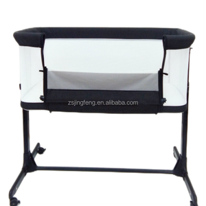 Culla Portatile Pieghevole per Neonati con 6 Livelli di Altezza Regolabili, Co-sleeper da Comodino, per Sala da Pranzo, <span class=keywords><strong>Cameretta</strong></span>, Camera da Letto per Adulti, Esterni e Hotel - Product Image 5