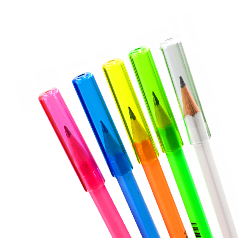 Пластиковый прозрачный или цветной колпачок для карандашей