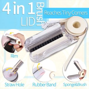 <b>Water</b> <b>Bottle</b> Cleaner Brush for <b>Stanley</b> Multipurpose Brush Cleaner Kit <b>with</b> Long Nylon <b>Straw</b> Brush 4 in 1 <b>Bottle</b> Gap Cleaner - Product Image 3