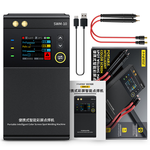 Máquina de Soldar Portátil Fnirsi SWM-10, Soldador por Puntos de 1200A, Mini Soldador con 4 Ajustes de Velocidad y Empuñadura Tipo Lápiz - Product Image 6