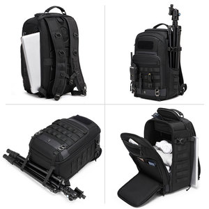 กระเป๋าเป้สะพายหลัง <span class=keywords><strong>Ozuko</strong></span> 9902 สำหรับใส่แล็ปท็อป ขนาด 17 นิ้ว สำหรับผู้ชาย กระเป๋าออกกำลังกาย กระเป๋าใส่รองเท้ากีฬา กระเป๋าเดินทาง - Product Image 3
