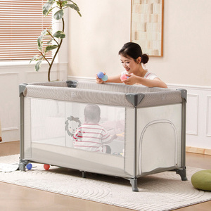 Cama de barandilla de juego de bebé de gama alta, cama de barandilla de juego de bebé sin ruido centrada en el usuario - Product Image 3