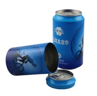 Canettes rondes personnalisées vides de 250ml, 1 pièce, de qualité alimentaire, vente en gros, pour boisson