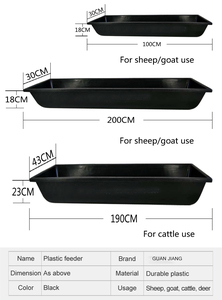 Équipement de ferme caprine de meilleure qualité mangeoire plateaux d'alimentation pour moutons mangeoires pour chèvres - Product Image 3