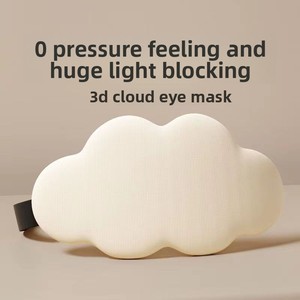 Antifaz 3D con Correa para Dormir, Oficina, Siesta, Cubre Ojos <span class=keywords><strong>de</strong></span> Seda con Espuma Viscoelástica, Expresión Personalizada - Product Image 2