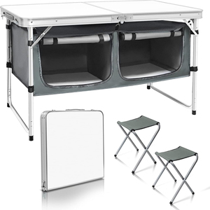 Estructura de metal de alta calidad, único, moderno, impermeable, plegable, para exteriores, Picnic, Camping, escritorio, organizador de almacenamiento, venta al por mayor de fábrica - Product Image 6