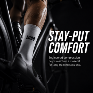 Chaussettes de cyclisme sur mesure, haute qualité, respirantes, pour hommes et femmes, chaussettes de sport athlétiques, chaussettes de course professionnelles, chaussettes de route - Product Image 1