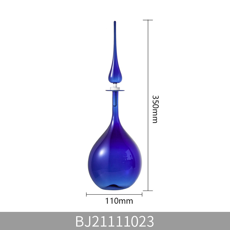 Goutte d'eau bleue