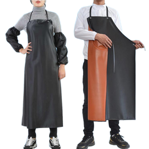 Tablier de travail en PVC noir robuste, promotionné par l'usine, pour hommes, réutilisable et résistant à la vaisselle, idéal pour le nettoyage et le travail des pêcheurs - Product Image 3