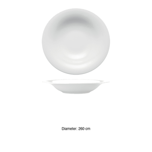 Saturnia Pasta Bowl Napoli Top 26.5 cm Inside 18 cm - Product Image 3