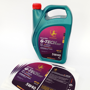 Étiquettes d'huile <span class=keywords><strong>moteur</strong></span> imperméables, autocollant avec logo de l'entreprise, poinçonnées, gaufrées, mates, pour bouteille d'<span class=keywords><strong>essence</strong></span>, d'huile combustible - Product Image 3