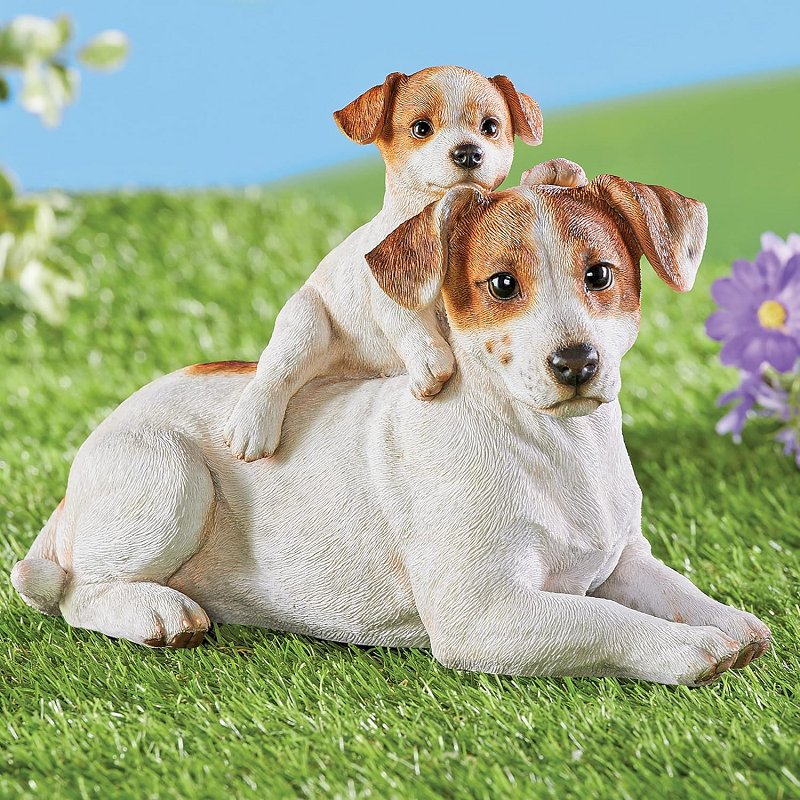 実物大のシーズー犬の像 シーズーの庭の置物 庭の装飾用| Alibaba.com