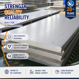 Competitive Price Direct Supply Waterjet Cutting 309S Satin Finish 8.0mm 1219mm Stainless Steel Sheet - Product Image 1