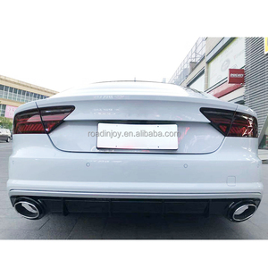 Lame de pare-choc arrière avec tube de direction noir, accessoire de voiture, <span class=keywords><strong>audi</strong></span> a7, 2016 <span class=keywords><strong>2018</strong></span>, 2016, 2017, qualité supérieure, <span class=keywords><strong>2018</strong></span> - Product Image 4